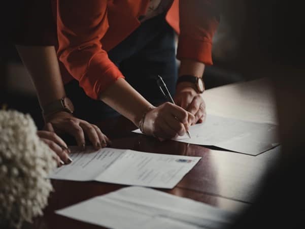 Title deed and deed of sale. Change of Names.